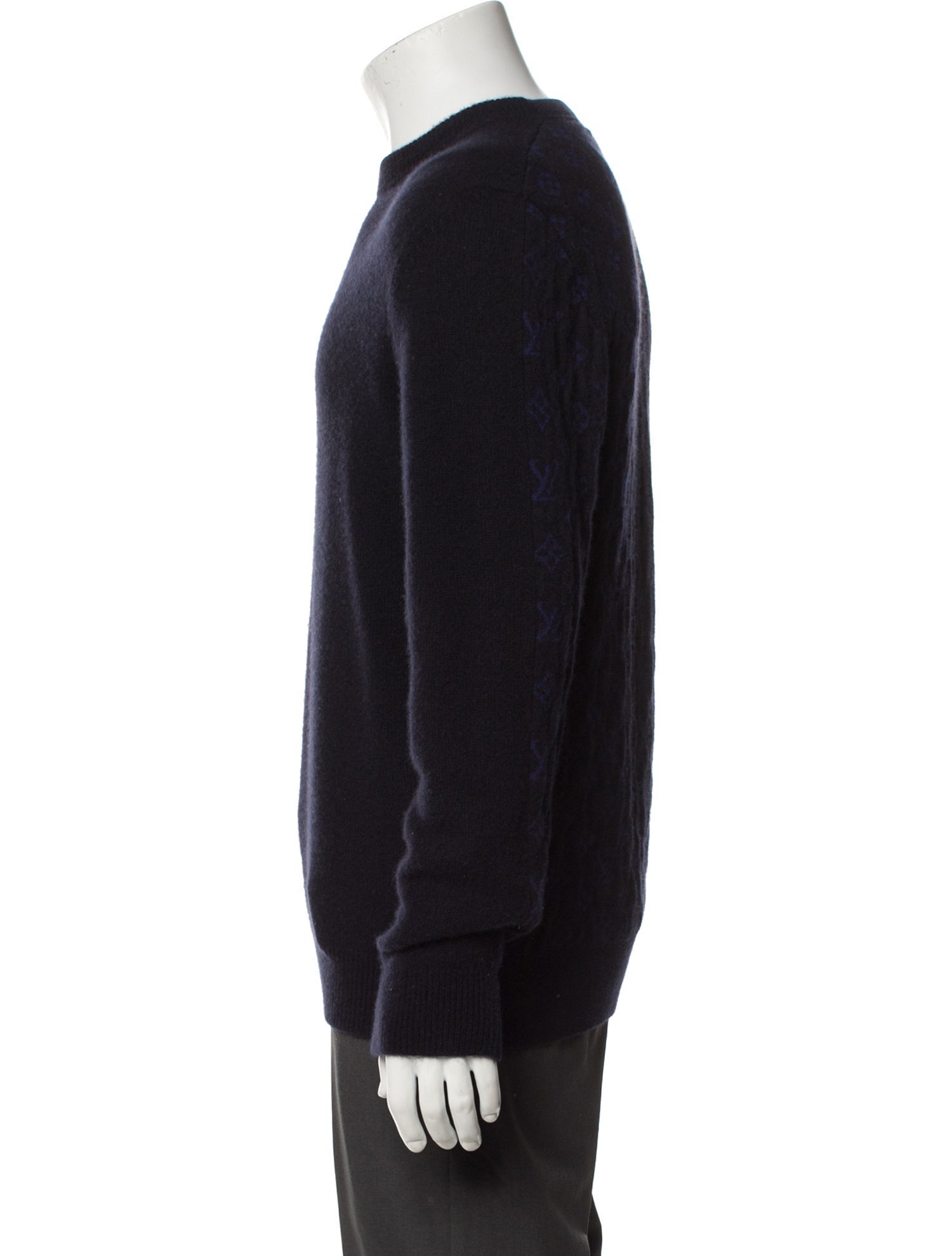 Louis Vuitton 2019 Split Monogram Pullover